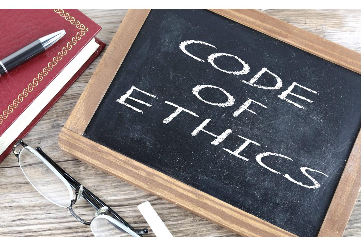 Code Of Ethics Free Of Charge Creative Commons Chalkboard Image